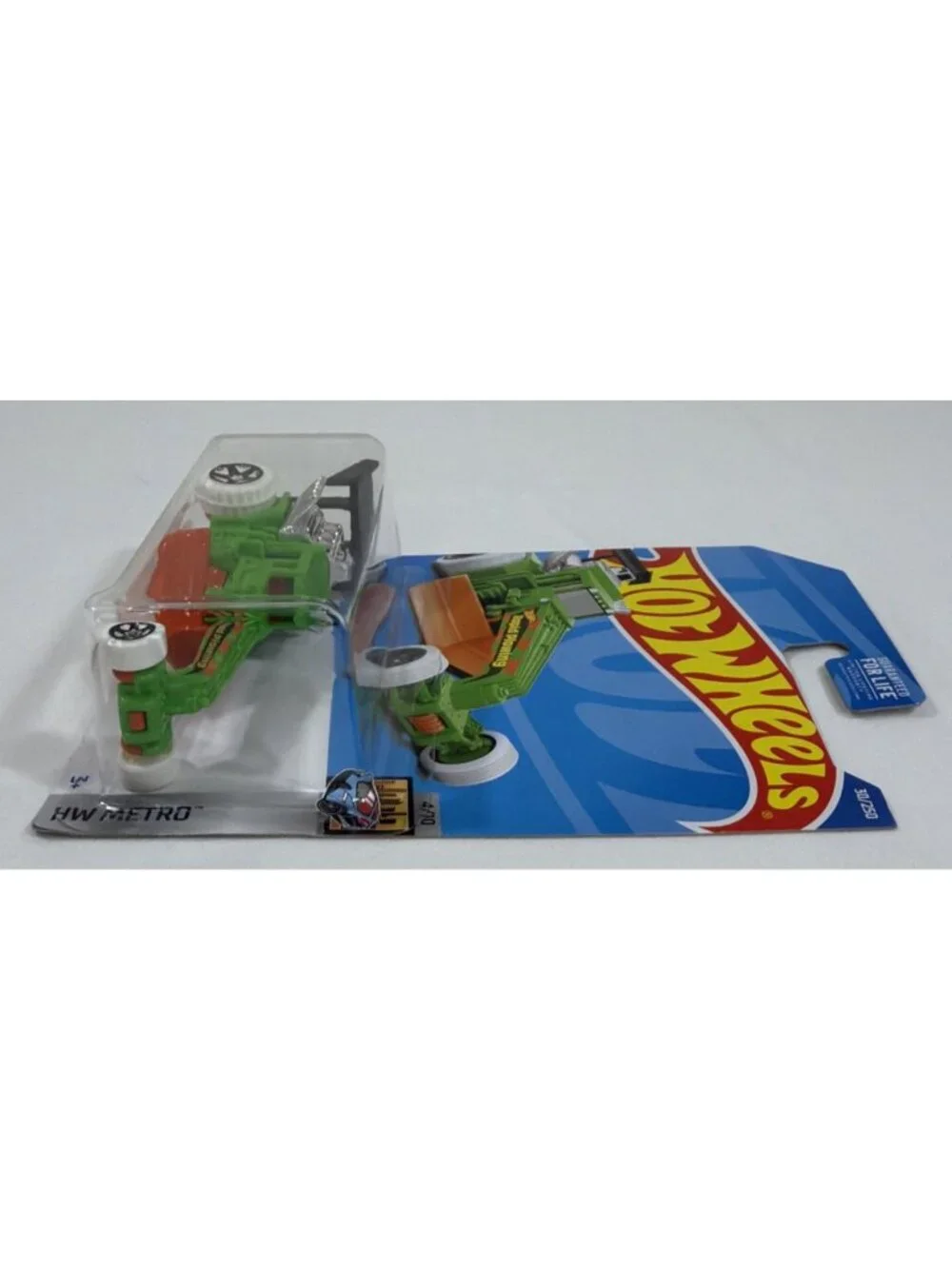 Hot Wheels HW Metro Green/Orange Street Cleaver P42